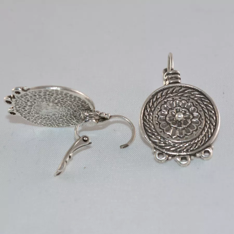 Dormeuses en étain, fabrication Française, plaqué 12 microns