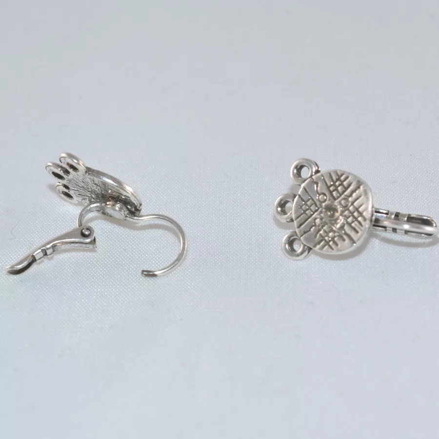 Dormeuses en étain, fabrication Française, plaqué 10 microns