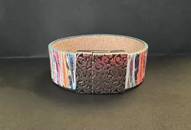 Cuir de Veau multi -couleur en 20 mm