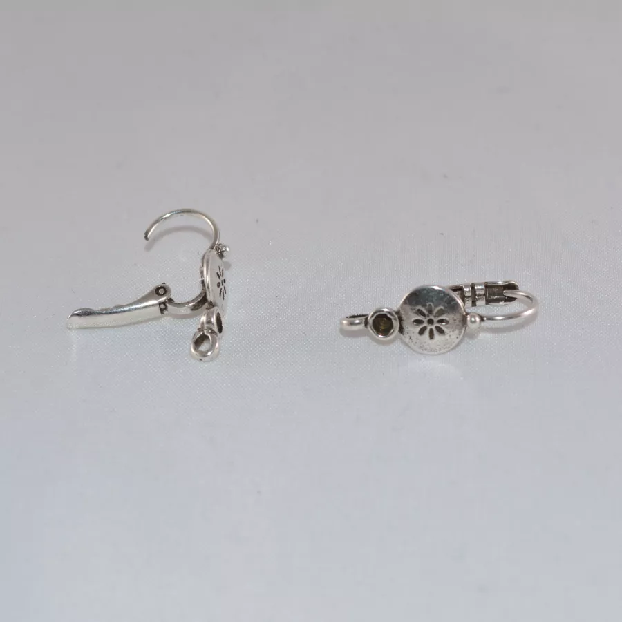 Dormeuses en étain, fabrication Française, plaqué 10 microns