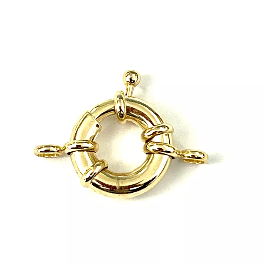 Fermoir boué 19mm doré