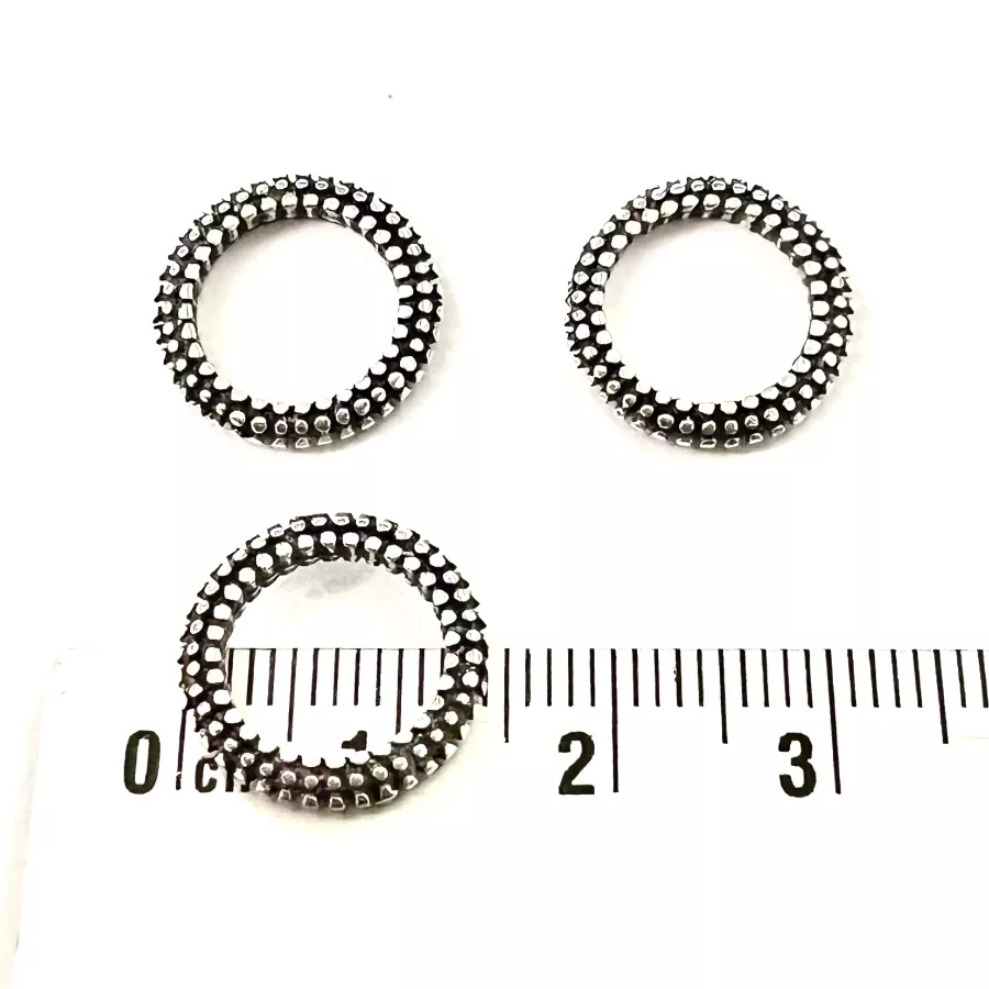 Anneau travaillé 14mm externe