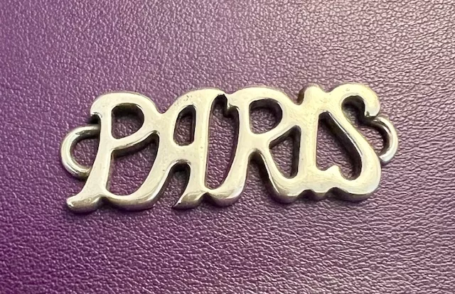 PARIS intercalaire pr collier-bracelet- port clé 40.7x 16.7mm