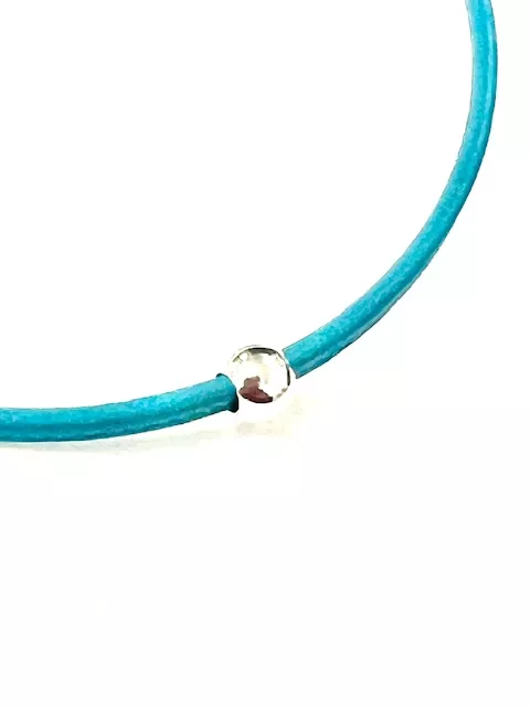 Perles en laiton pleine 6mm avec trou de 3mm pl Argent vif FR