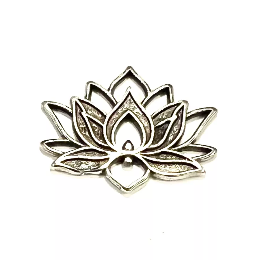 pendant/intercaire fleur de LOTUS 26.5 X 20.9 mm