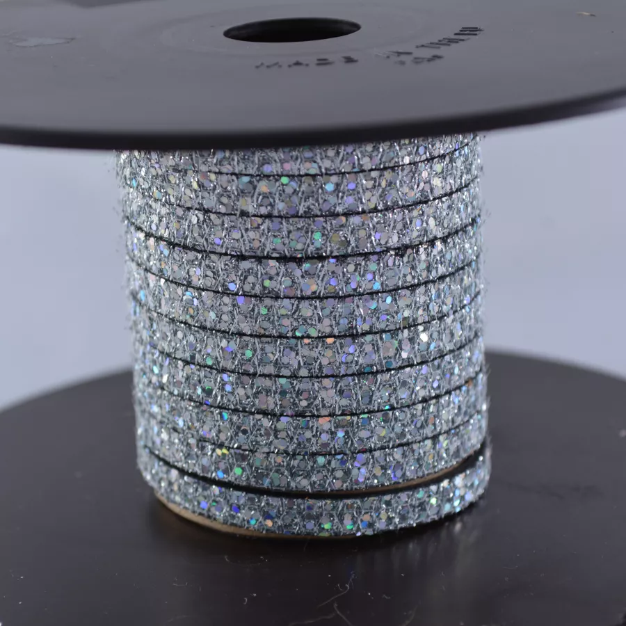 Glitter 5 mm - Argent