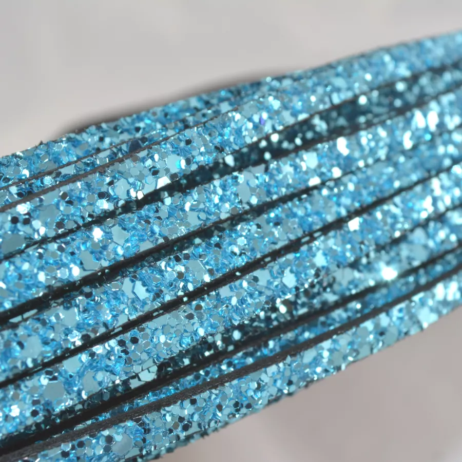 Glitter 5 mm - Bleu azur