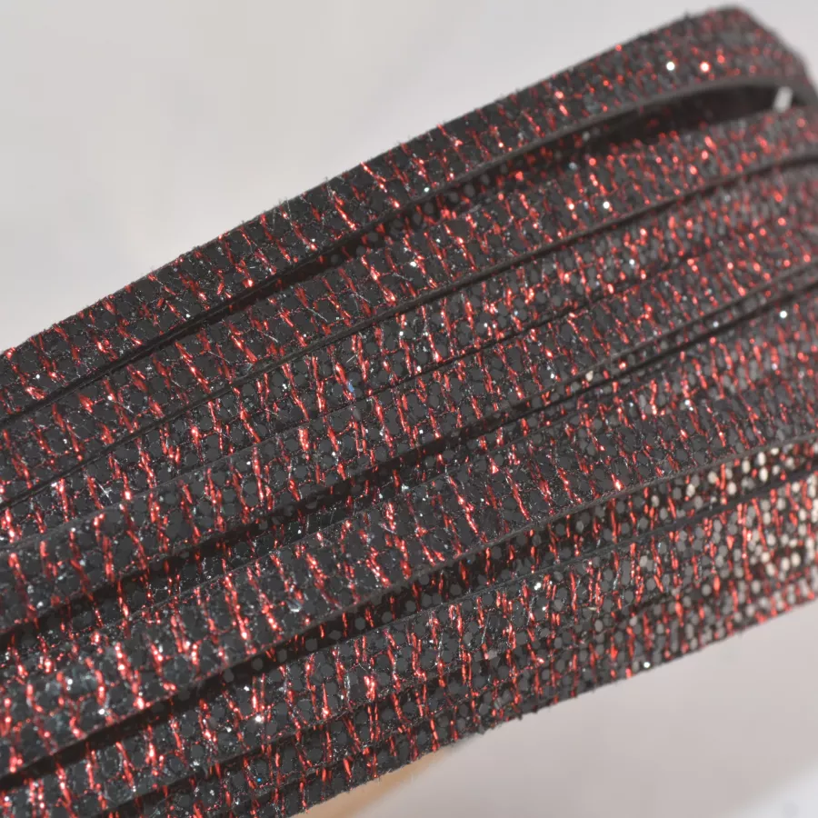 Glitter 5 mm - Lave incandescente