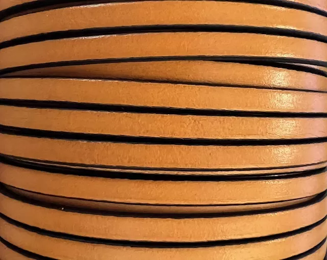 Cuir de veau 5mm-nouvelles couleurs - Camel