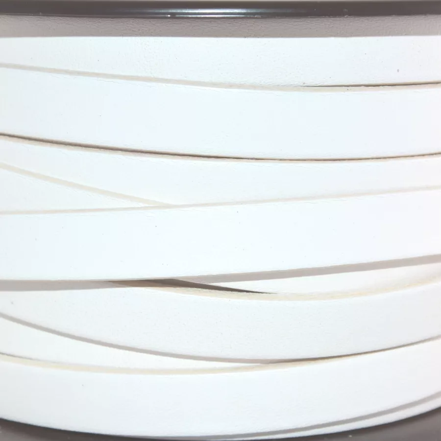 Cuir de Veau 10mm - Blanc