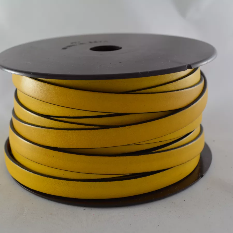 Cuir de Veau 10mm - Jaune