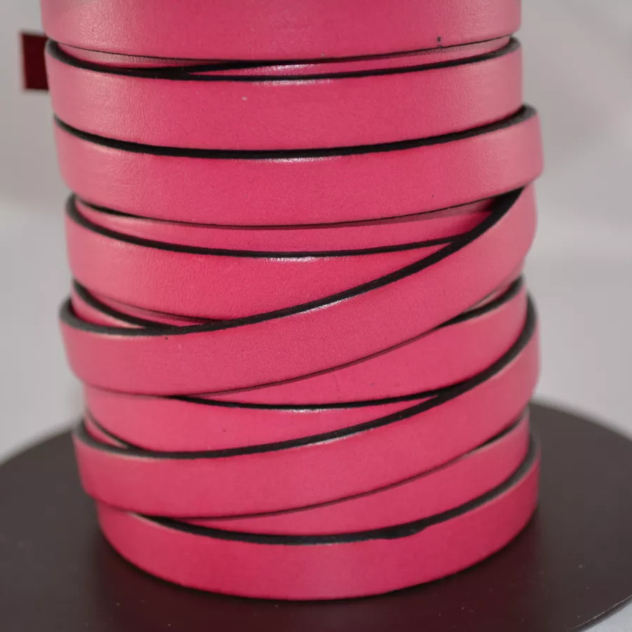 Cuir de Veau 10mm - Fuchsia