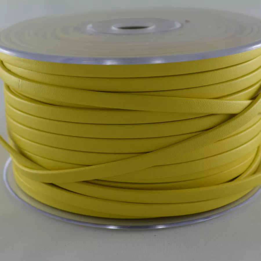 Cuir Chèvre - Plat - 5 mm - Jaune