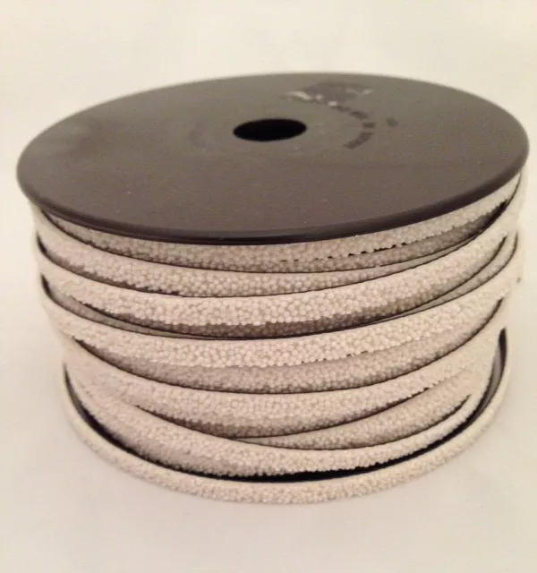 lanière caviar 5mm - Beige