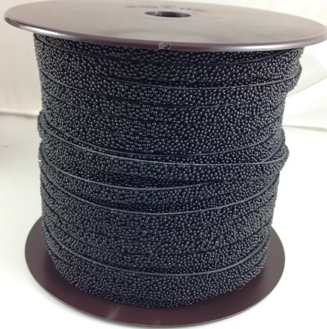 lanière caviar 5mm - Noir