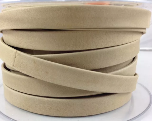 Cuir Chèvre - Plat - 10 mm - Beige