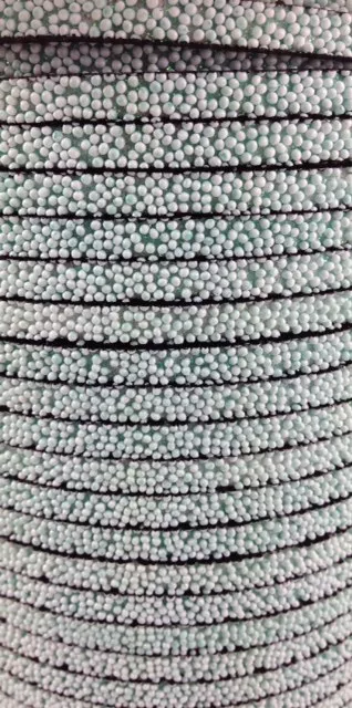 lanière caviar 5mm - Celeste