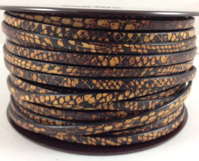 Imprimé veau 5mm - Marron