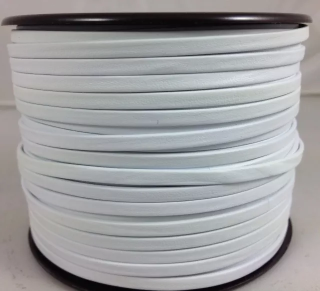 Cuir de chèvre 3mm doublé-NOUVELLES COULEURS - Blanc