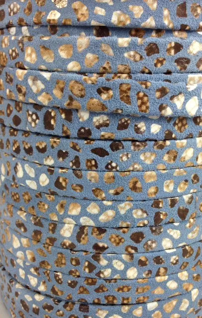 CUIR EXCLUSIVITE iDIL 10mm CROZ - Bleu