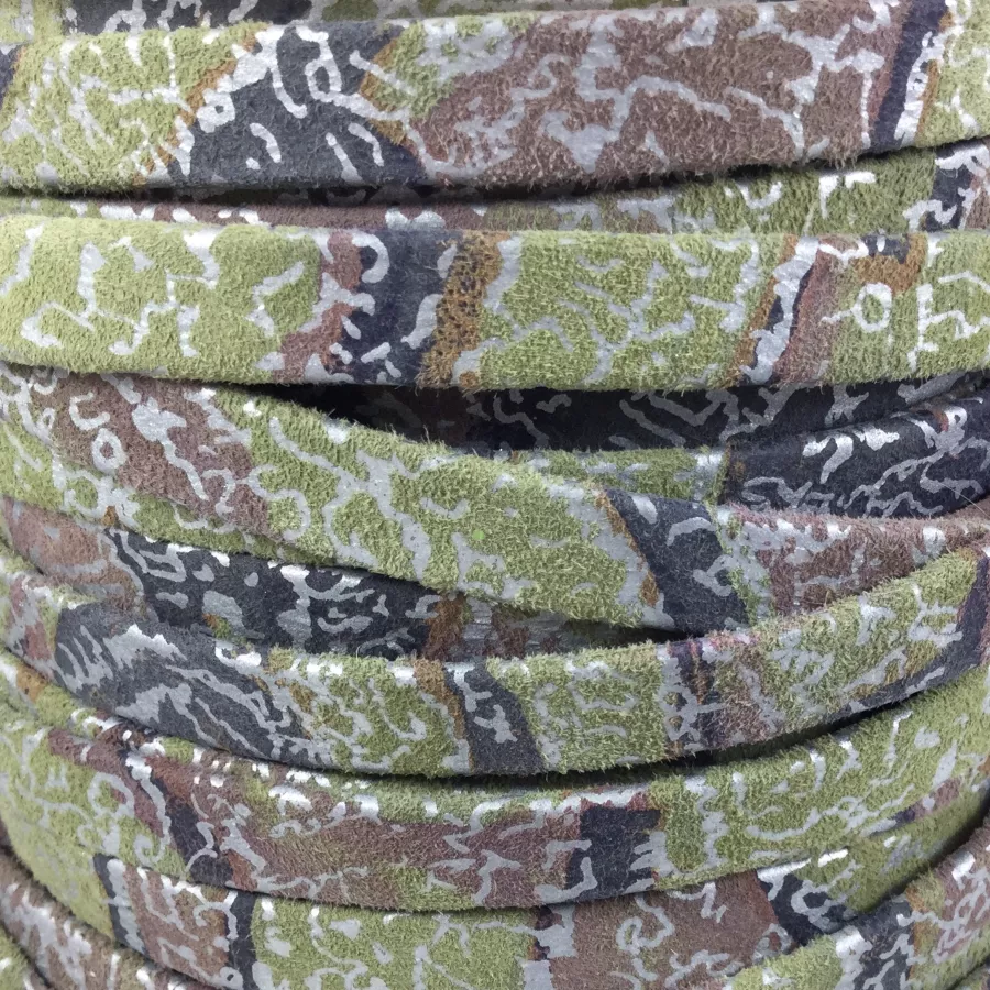 Cuir Daim Exclusivité Idil 10mm - Kaki