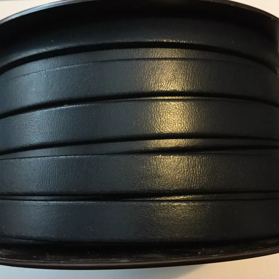 Cuir de Veau 10mm - Bleu marine