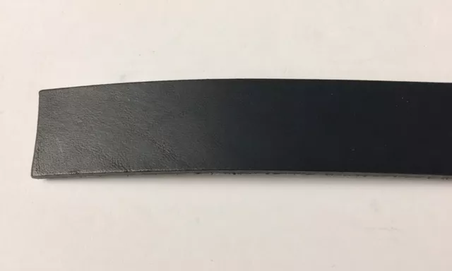 20 CM  de Cuir de veau en  20mm - Bleu marine