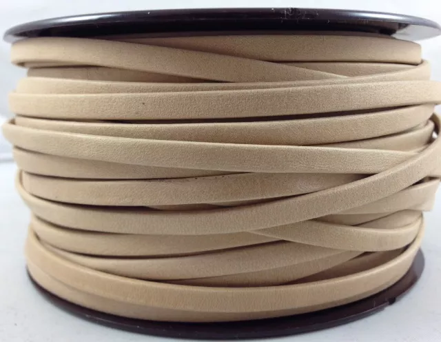 Cuir Chèvre - Plat - 5 mm - Sable