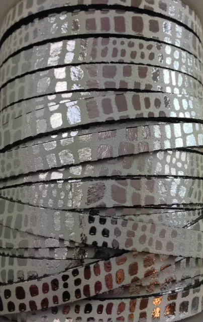 Cuir Cancun 10mm - Blanc