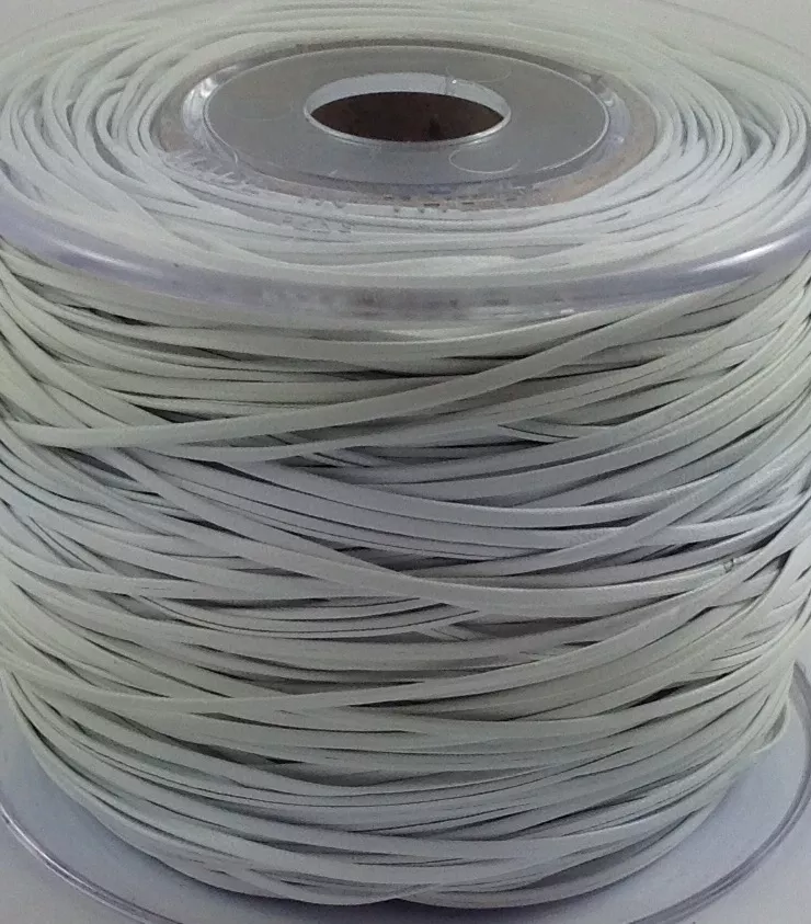 Cuir de chèvre 1,5mm doublé - Blanc