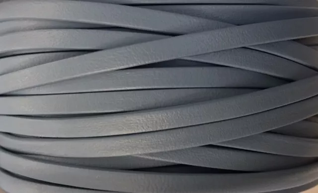 Cuir de chèvre 3mm doublé-NOUVELLES COULEURS - Bleu ciel