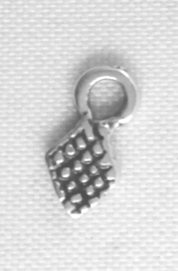 Pendant goutte losange