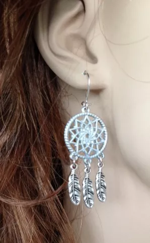 ATTRAPE REVES-MODELE DÉPOSÉ B.O argent et doré à l'or fin 24 carat en France - Argent