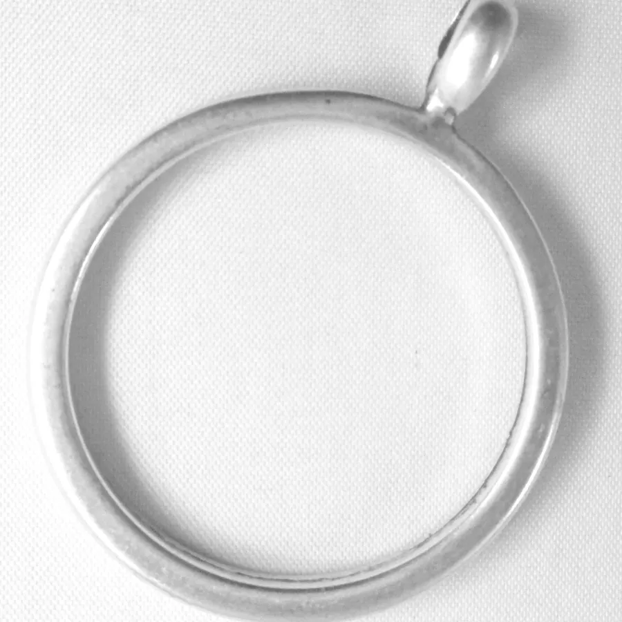 Pendant grand cercle 40mm