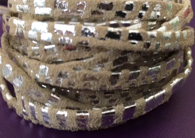 Cuir cancun 5mm - Naturel