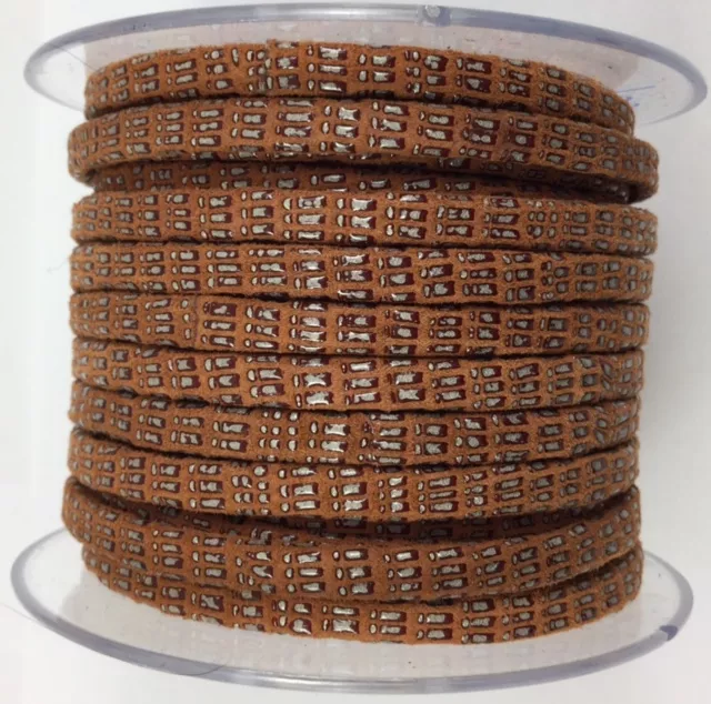 Cuirs séries limitées CLAN5-Haute couture - Marron moyen