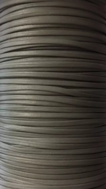 Cuir chevre 2mm doublé-20 nouvelles couleurs - Gris