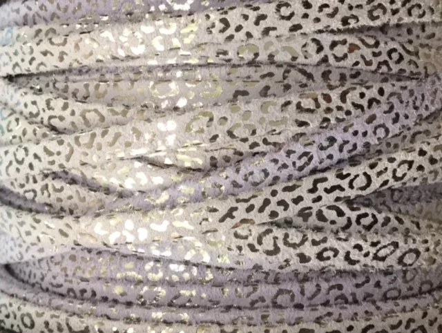 Cuir 5mm mignon-NOUVELLES COULEURS - Lilas