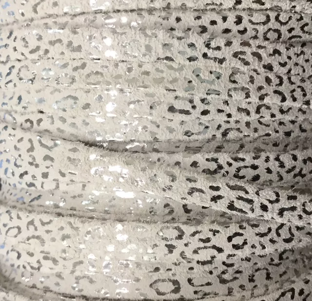 Cuir 5mm mignon-NOUVELLES COULEURS - Blanc