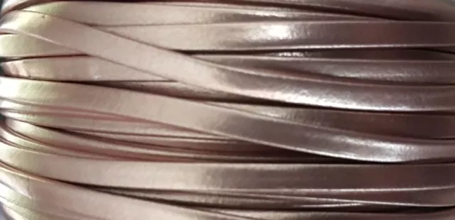 Cuir de chèvre 3mm doublé-NOUVELLES COULEURS - Maquillage métallisé