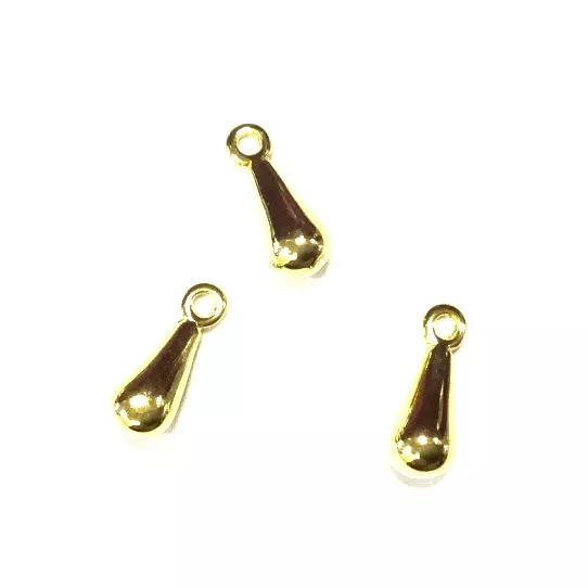 50 Pendants gouttes - Or