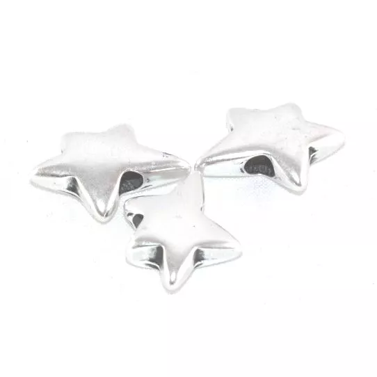 10 Intercalaires  traversant en etoile - Argent