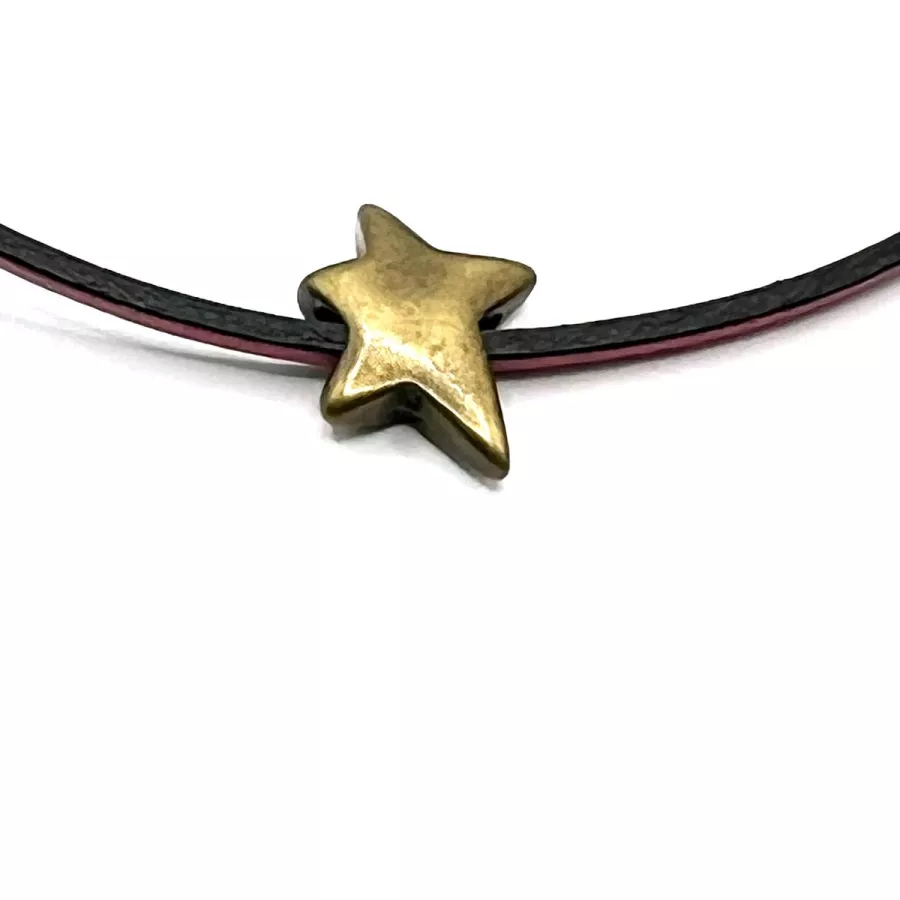 10 Intercalaires  traversant en etoile - Bronze