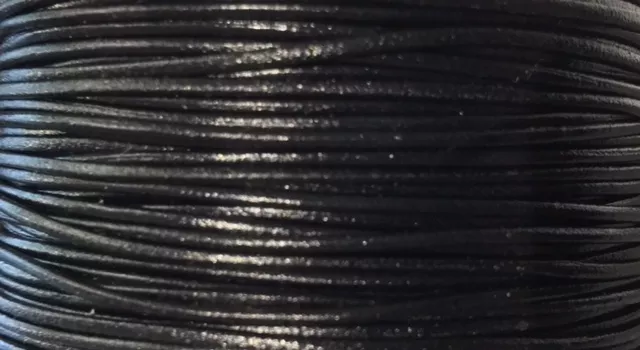 Cuir de Kangourou 1.05mm-20 COULEURS - Noir