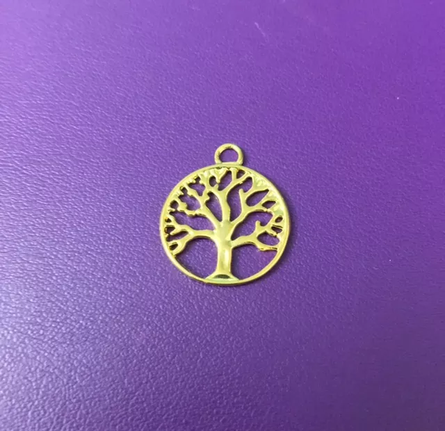 20 Pendants  Arbre de Vie - Or