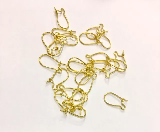 Crochet de boucles d'oreille - Or