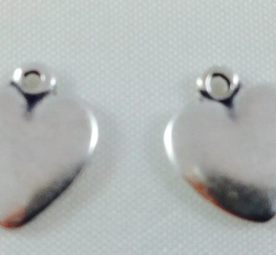 Pendant petit coeur - Or Argent