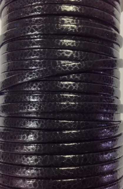 Cuir exclusivité IDIL 5mm 18 Couleurs -ASTRO NOUVELLES COULEURS - Noir