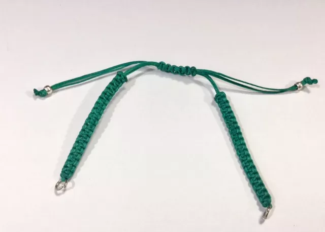 bracelet macramé prêt à l'emploi - Forest