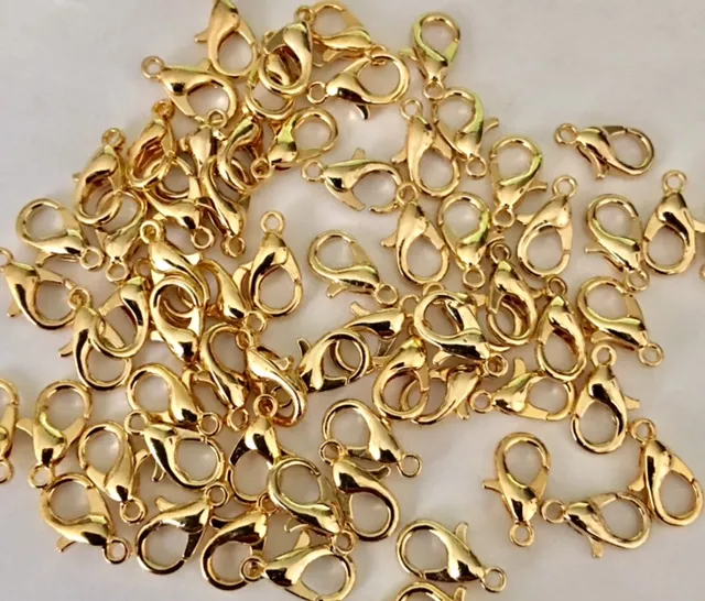 petit mousqueton 10 mm or rose, or, argent ou argent vif - Or